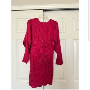 Ronny Kobo Red Draped Women's Dress